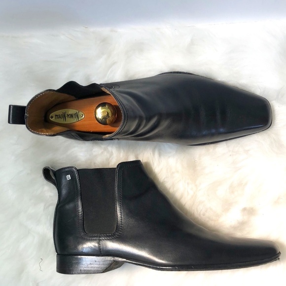 Louis Vuitton Authentic Mens Black Boots Size 6 - Picture 1 of 12